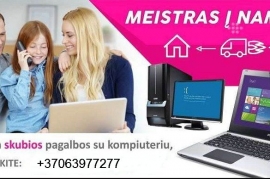 Meistras į namus, profesionalus kompiuterių remont