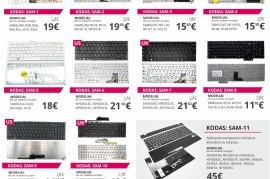 PIGIAUSIOS SAMSUNG nešiojamų kompiuterių klaviatūr