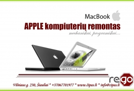 Apple nešiojamų, stacionarių kompiuterių, telefonų