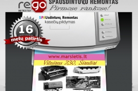 Visų spausdintuvų remontas, tonerių, kasečių pildy