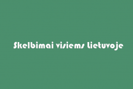 Skelbimų Lietuvoje Facebook grupė