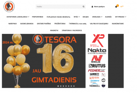 Metalo detektoriai, aksesuarai jiems - Metalodetek